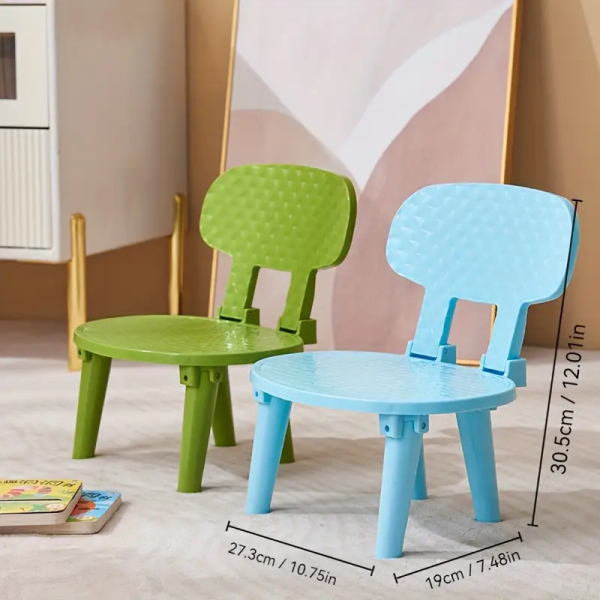 01dba8b5-4c28-404c-83ba-0ad53a5e09ca.webp Green - Portable Folding Stool with Thick Backrest