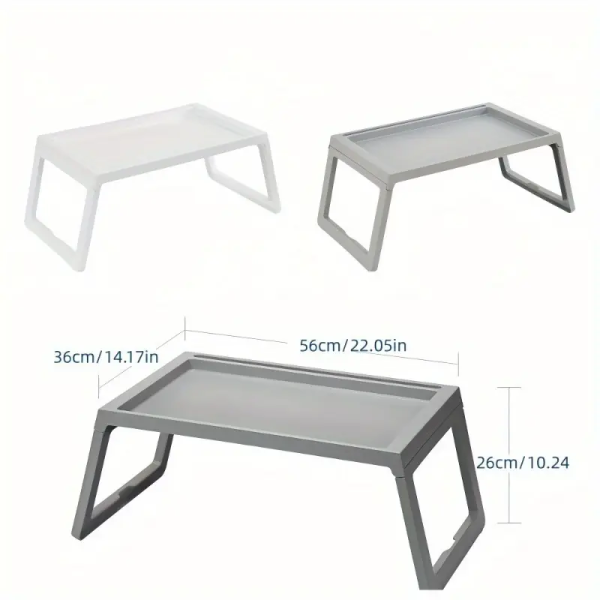 Portable Folding Laptop Desk White