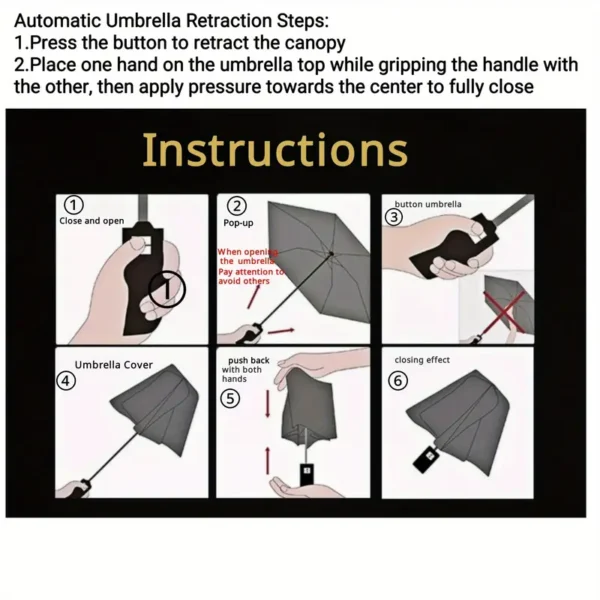 Automatic Open/Close Umbrella