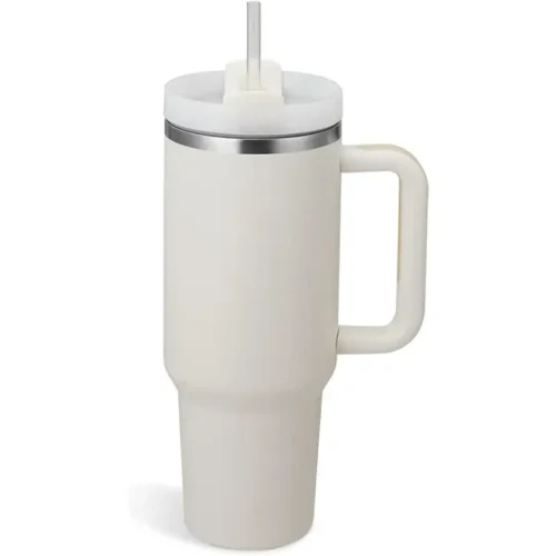 40oz Stainless Steel Insulated Tumbler with Handle