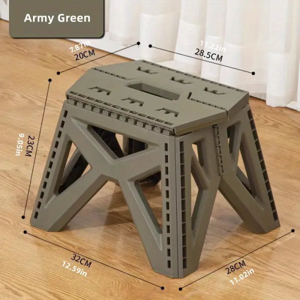 Outdoor Portable Folding Stool High Load