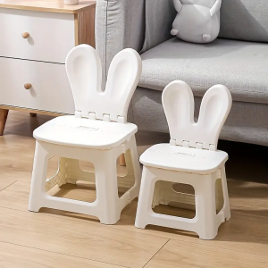 Whimsical Portable Folding Chair with Backrest
