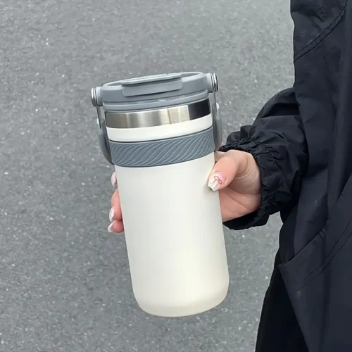 Simple Stainless Steel Insulated Cup 550ml