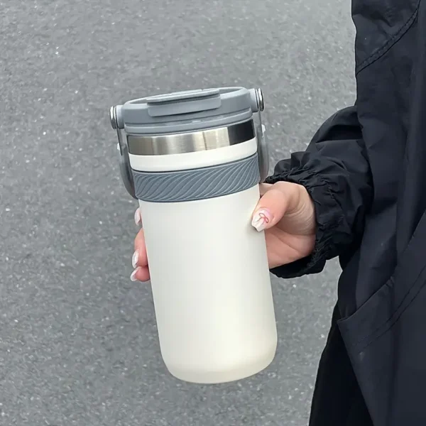 Simple Stainless Steel Insulated Cup 550ml