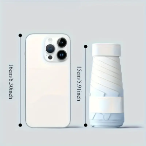 Stylish and lightweight mini golf umbrella with 6 ribs