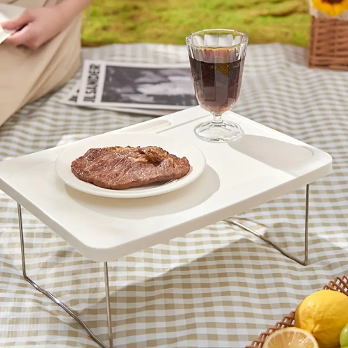 Portable Foldable Table White