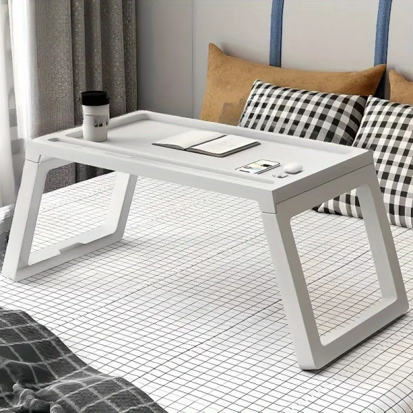 Portable Folding Laptop Desk White