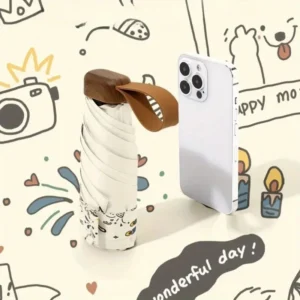 790097f0edb243ca9bad8af86693b894-goods.webp Mini Umbrella with Cute Cat & Dog Design
