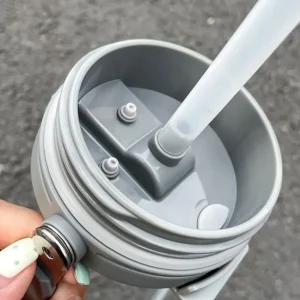 Simple Stainless Steel Insulated Cup 550ml