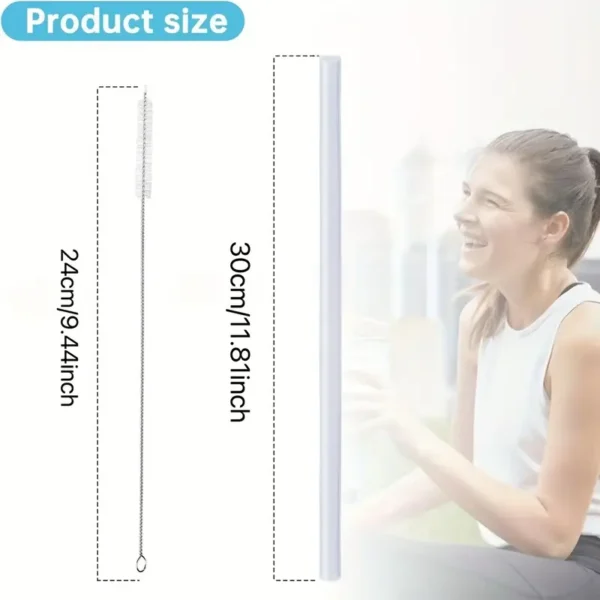 30.0 cm Clear Drink Straws