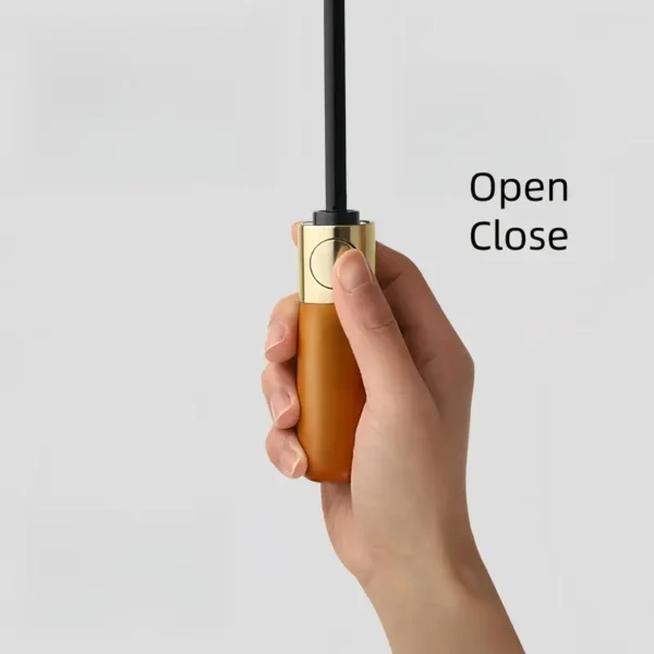 Business Premium Auto Open Close Wooden Handle