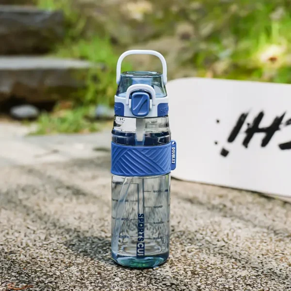 1pc Leak-Proof Portable Sports Water Bottle 1000ml