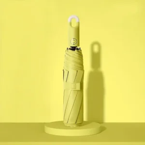 Dual-Purpose Automatic Umbrella with Donut Hook