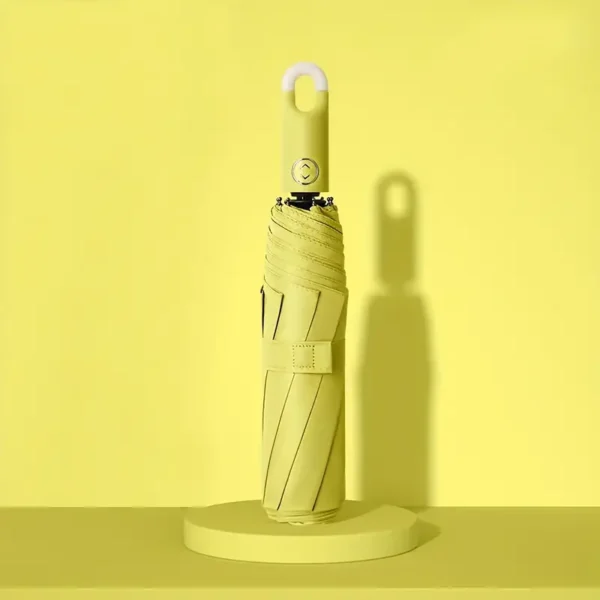 Dual-Purpose Automatic Umbrella with Donut Hook