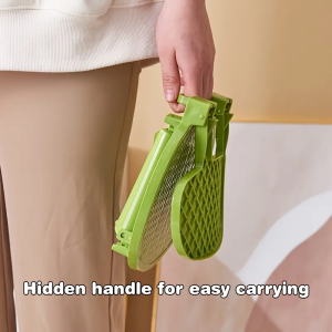 b48b46b9-60b9-4323-9363-c3a953fcdb87.webp Green - Portable Folding Stool with Thick Backrest