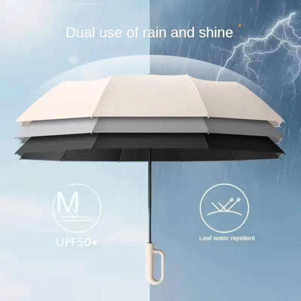 Automatic Waterproof Folding Umbrella