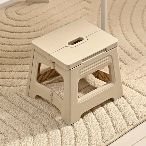 Adjustable PP Stool with Non-Slip Rubber Feet