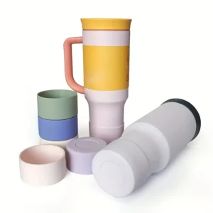Silicone Water Bottle Boot - rose quartz