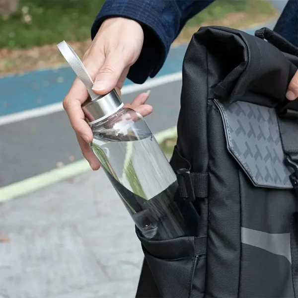 Transparent Outdoor Sports Water Bottle with Leak