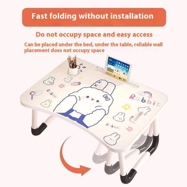 Foldable Bed Desk Notebook Computer Desk